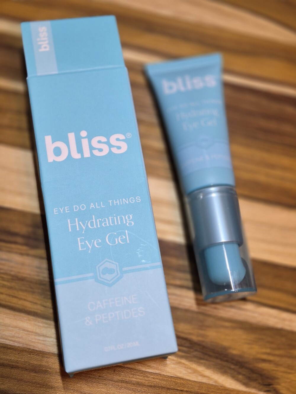 Bliss Eye Do All Things Hydrating Eye Gel with Caffeine & Peptides, 20ml, NIB
